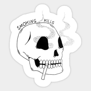 Smoking Kills Sticker